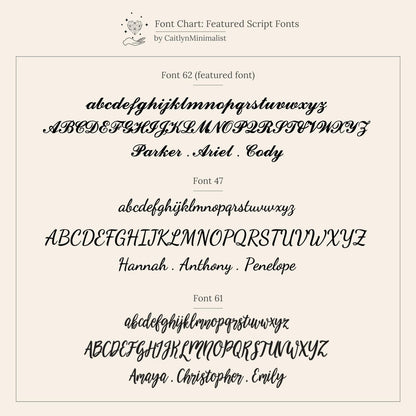 Carrie Multiple Name Necklace
