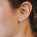 Dot Ear Jackets in 18K Gold