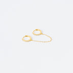 Diamond Chain Earrings Set