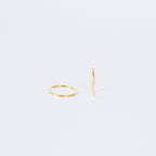 Thin Hoop Earrings