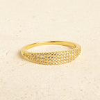 Gina Pave Signet Ring