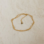 Duo Bead Chain Anklet