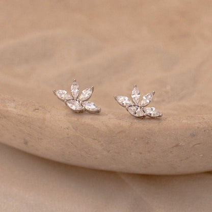 Marquise Diamond Studs