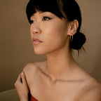 Medium Thin Hoops