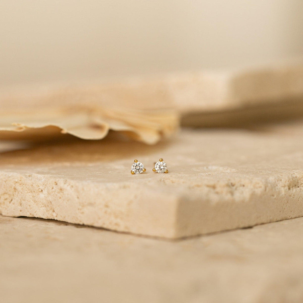 Elena Diamond Studs