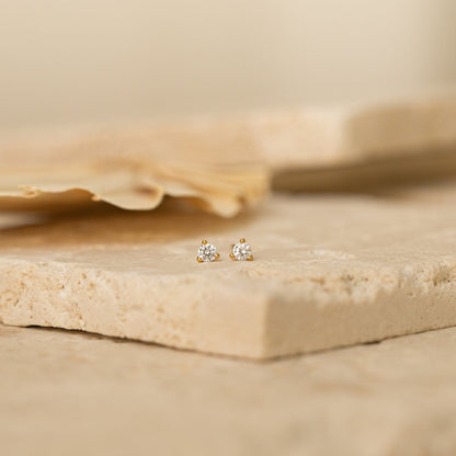 Elena Diamond Studs
