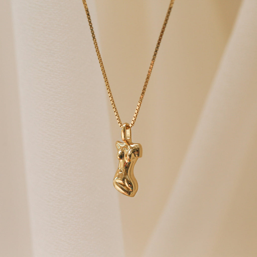 Kinn Body Necklace in 18K Gold