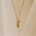 Kinn Body Necklace in 18K Gold