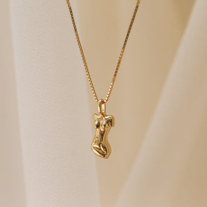 Kinn Body Necklace in 18K Gold
