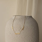 Carrie Box Chain Multiple Name Necklace