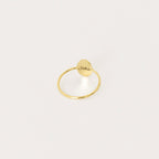 Flower Oval Ring