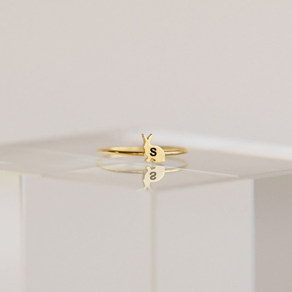 Pet Initial Ring