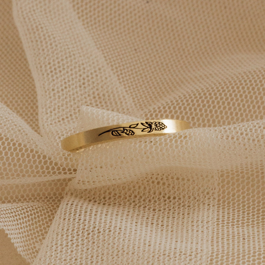 Stacking Birth Flower Band