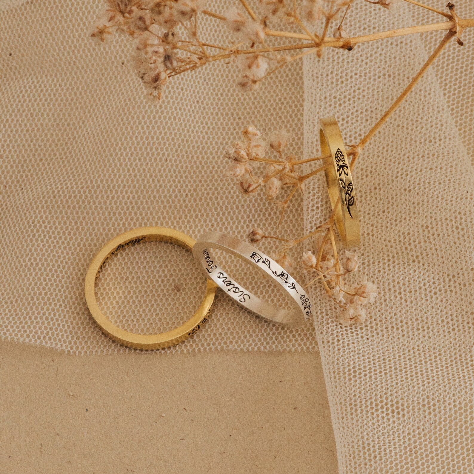 Stacking Birth Flower Band