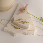 Custom Birth Flower Bracelet