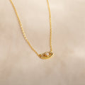 Amaryllis Pave Evil Eye Necklace