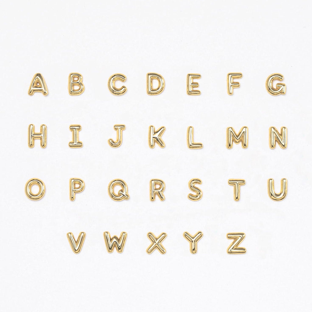 Bubble Letter Studs