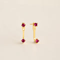 Birthstone Ear Jackets