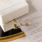 Fingerprint Oval Ring