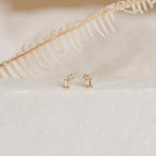 Blair Baguette Diamond Drop Studs