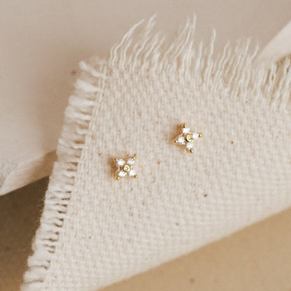 Hera Flower Studs