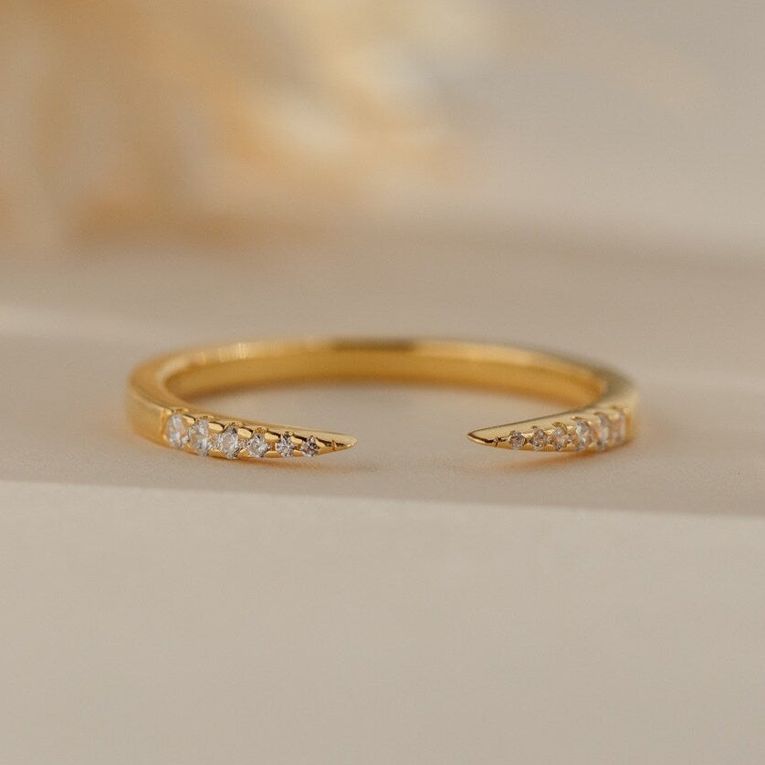 Jessie Duo Pave Ring