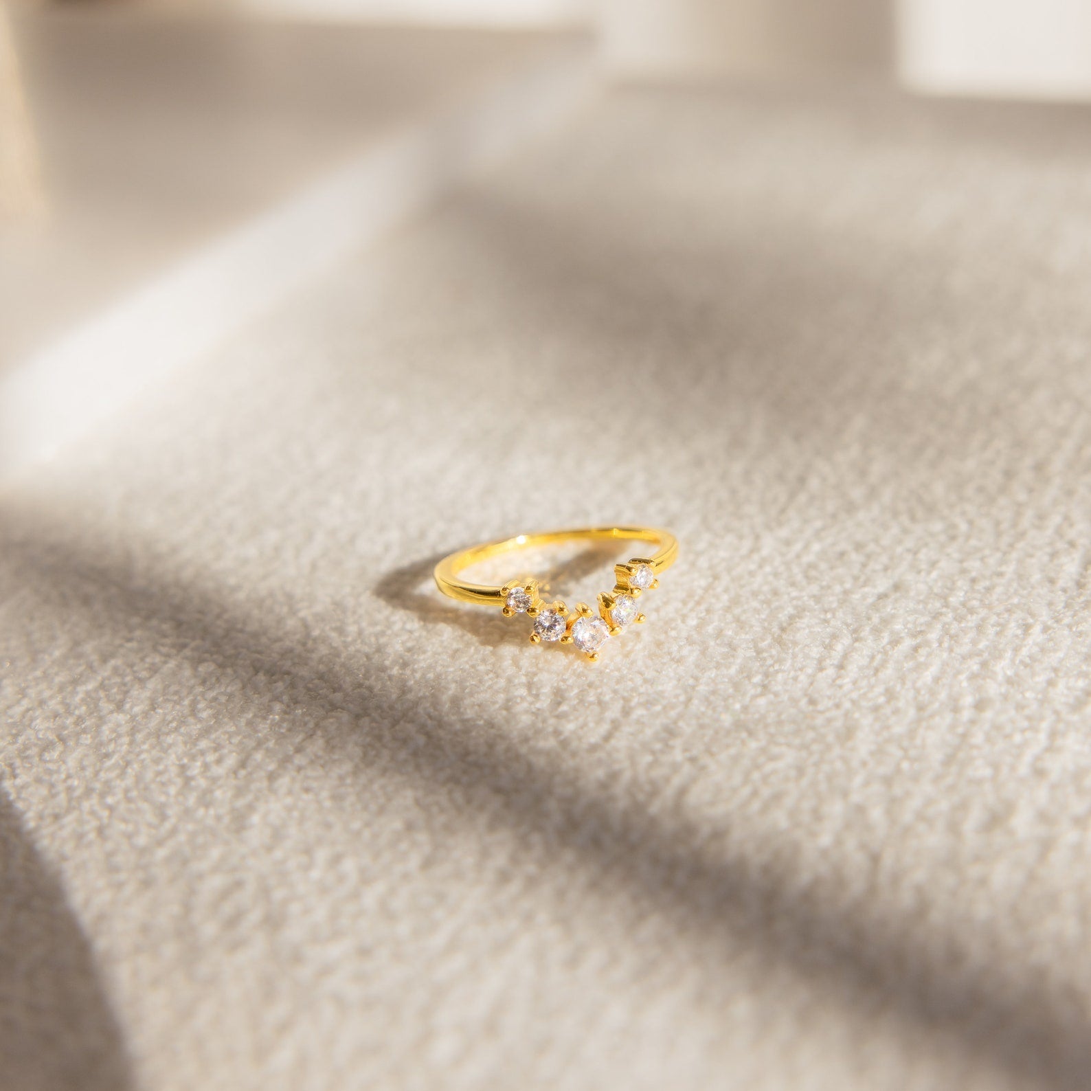 Marina Chevron Ring