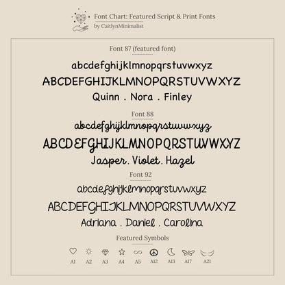 Maine Kid's Name Necklace