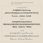 Butterfly Name Necklace in Box Chain