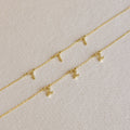 Alice Spaced Number Necklace