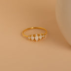 Marquise Opal Statement Ring