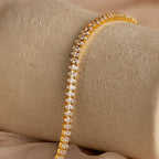 Marquise Diamond Tennis Bracelet