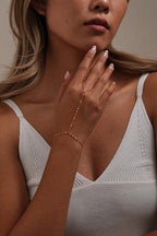 Sterling Silver Shimmer Chain Hand Chain