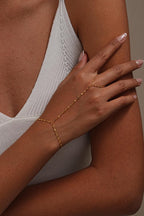 Sterling Silver Shimmer Chain Hand Chain