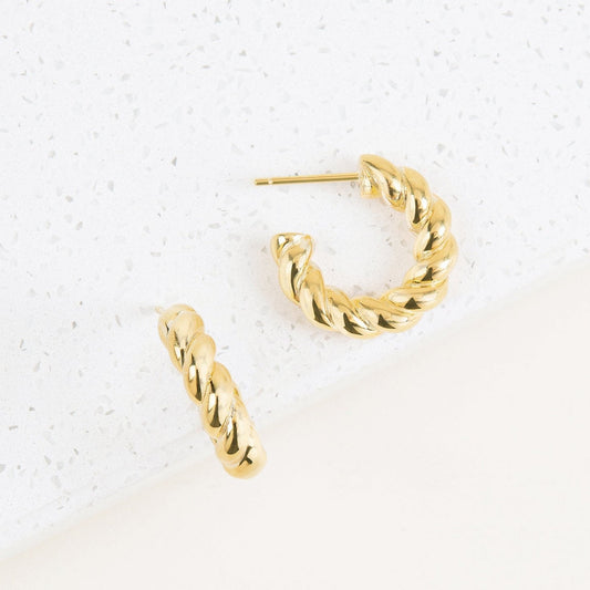 Remi Twist Hoops
