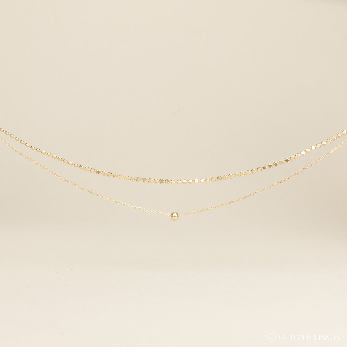 Zina Necklace in 18K Gold