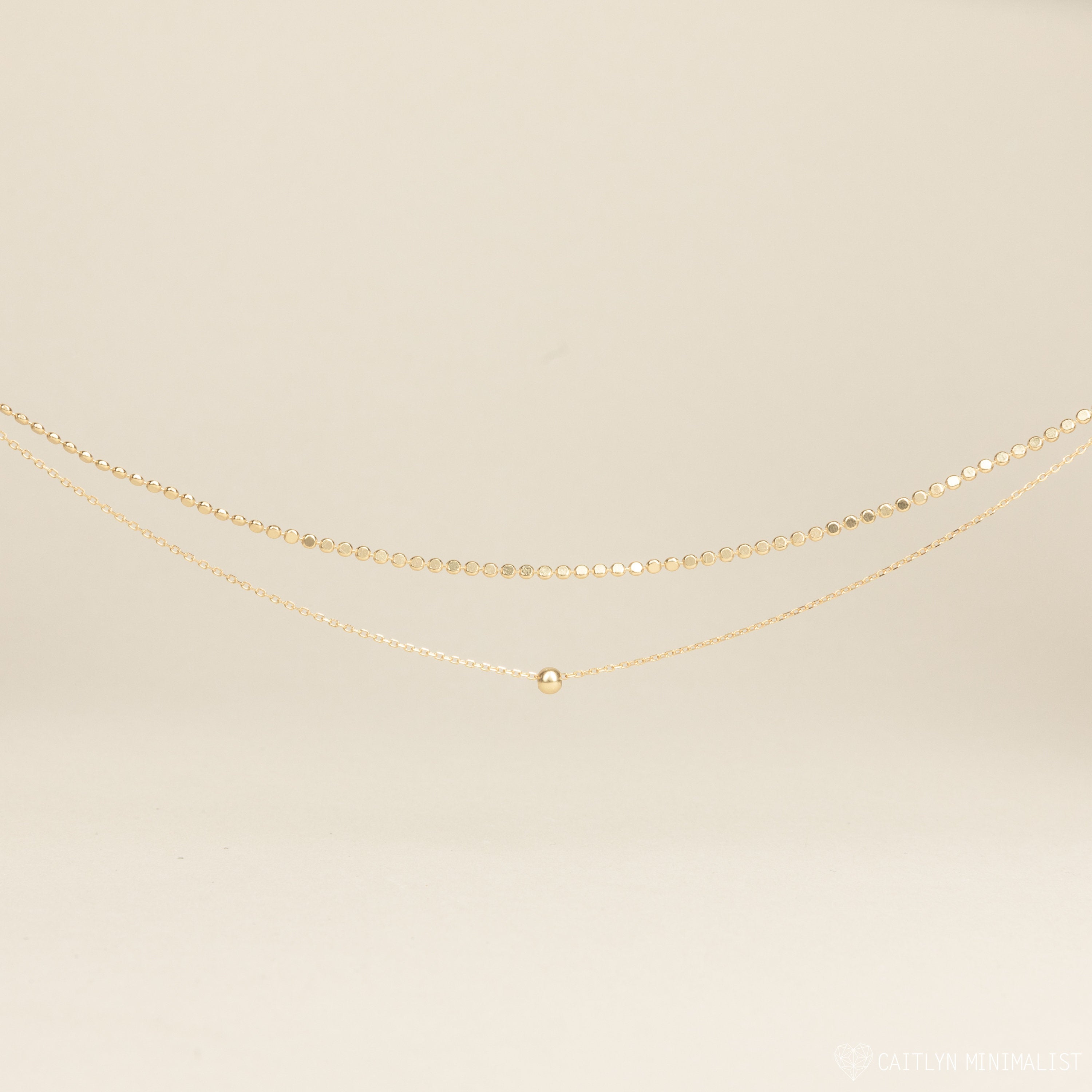 Zina Necklace in 18K Gold