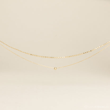 Zina Necklace in 18K Gold