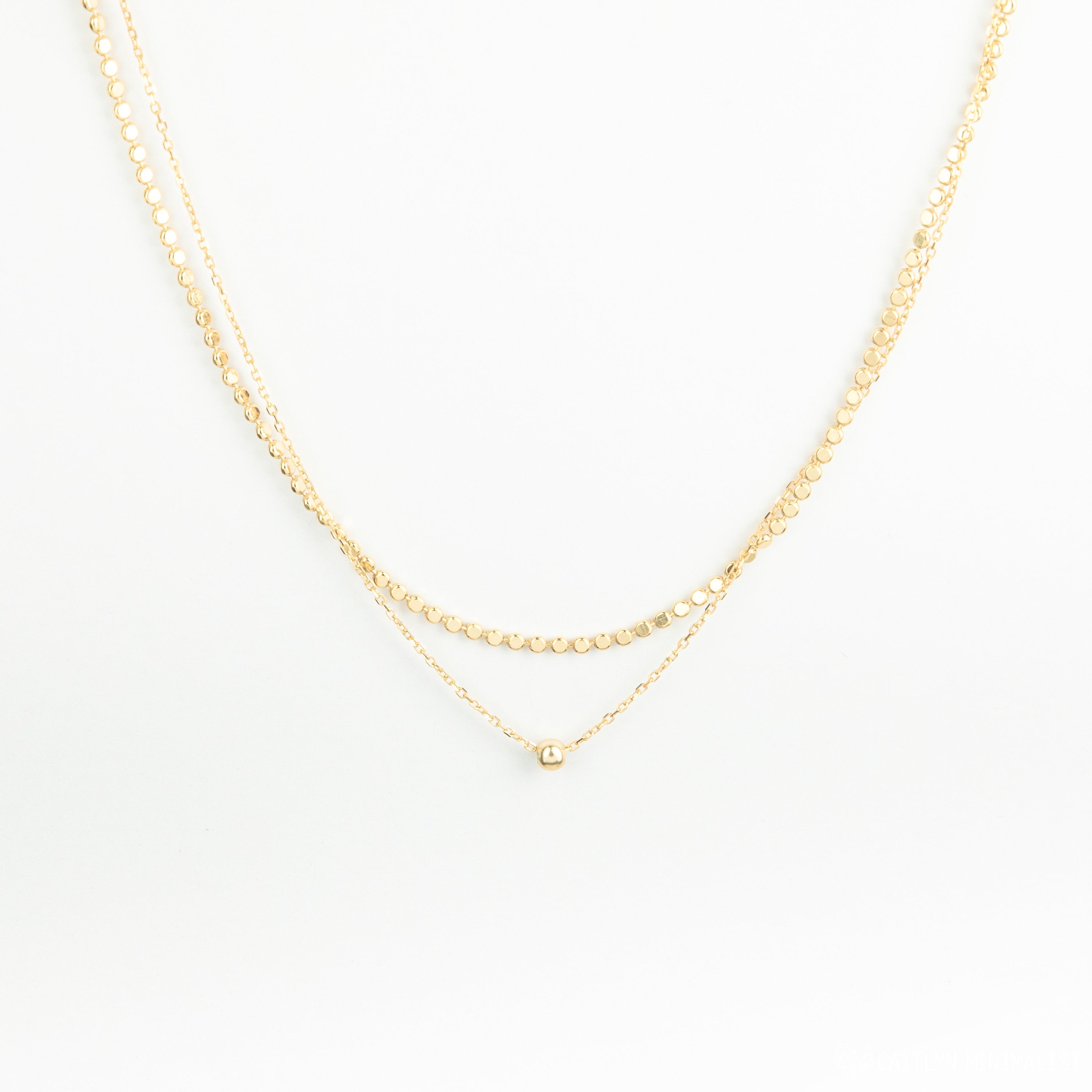 Zina Necklace in 18K Gold