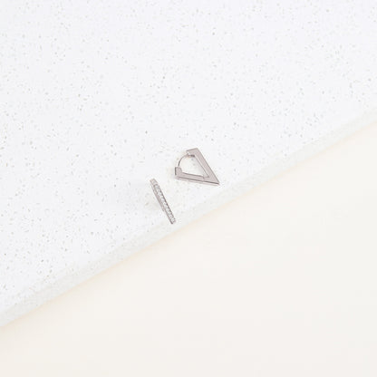 Ezra Triangle Earrings