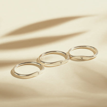 Skinny Zodiac Ring
