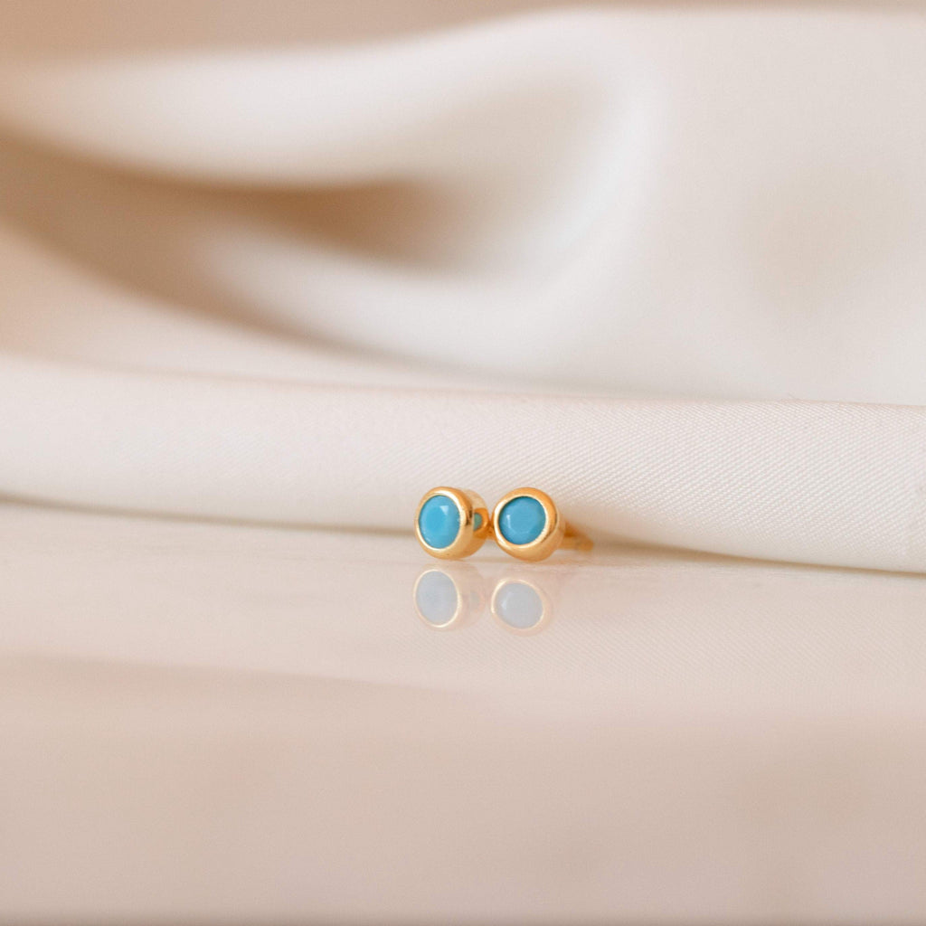 Ariel Turquoise Studs