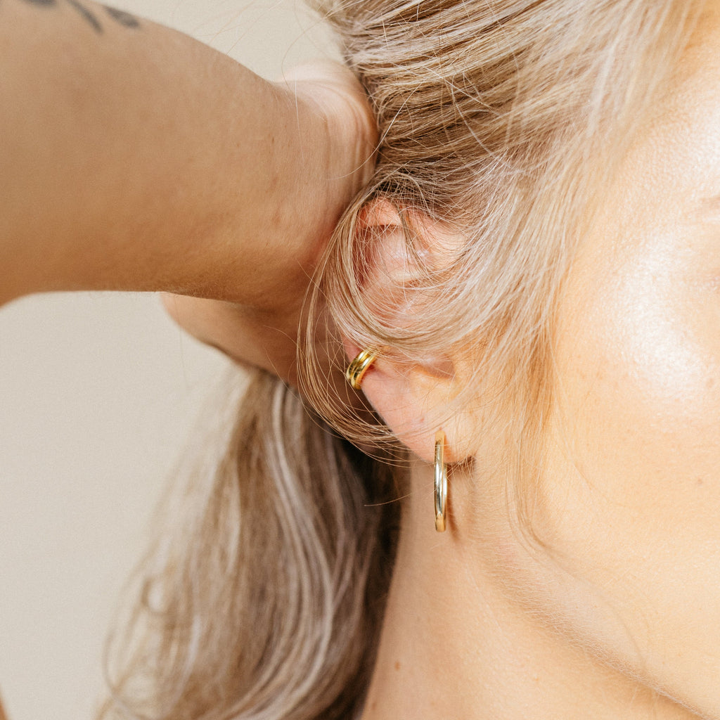 Cleo Cuffs in 18K Gold