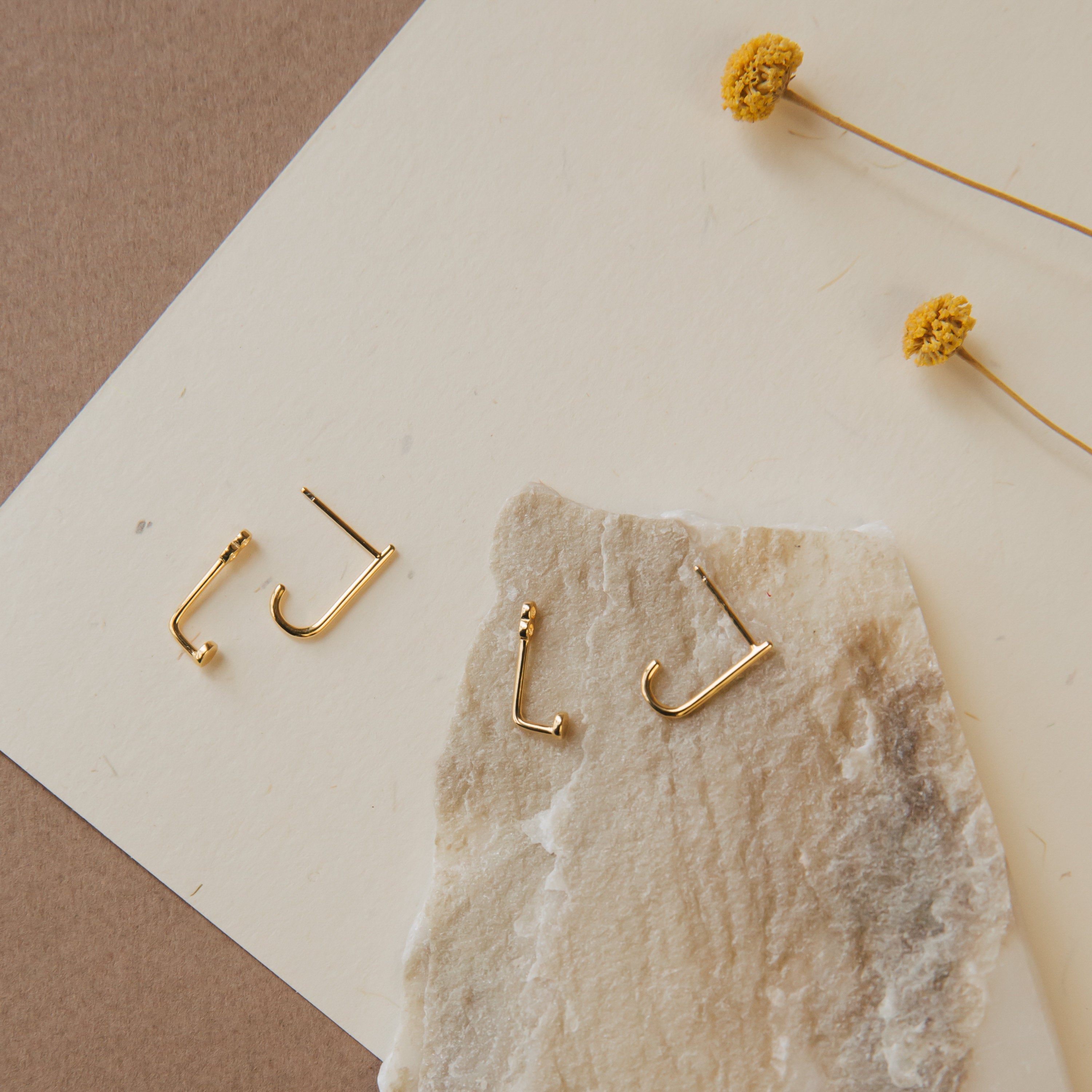 Dot Ear Jackets in 18K Gold
