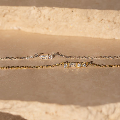 Initial Morse Code Necklace