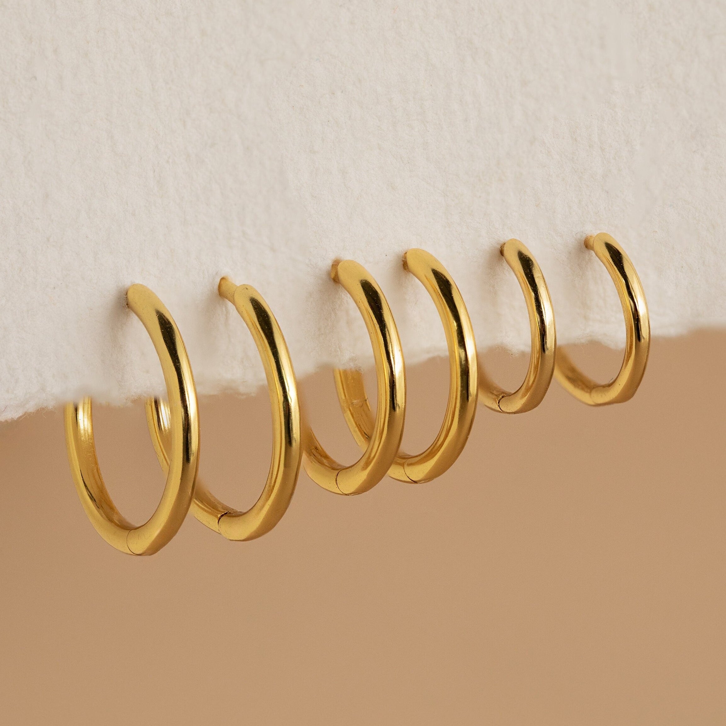 Mini Bold Hoops