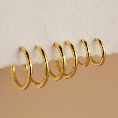 Mini Bold Hoops