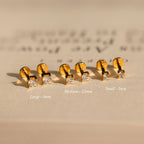Diamond Flatback Studs Set