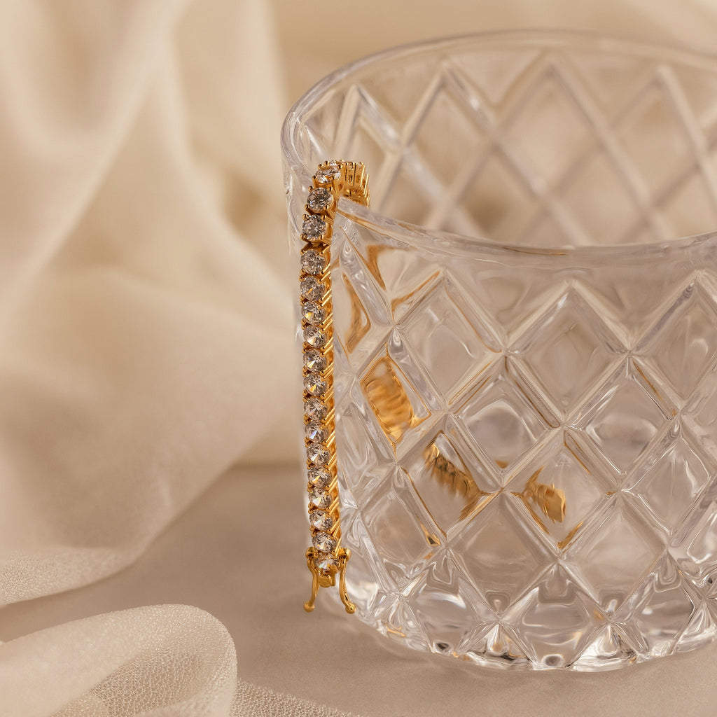Bold Diamond Tennis Bracelet