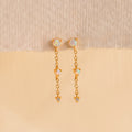 Dainty Opal Stud Earrings Set